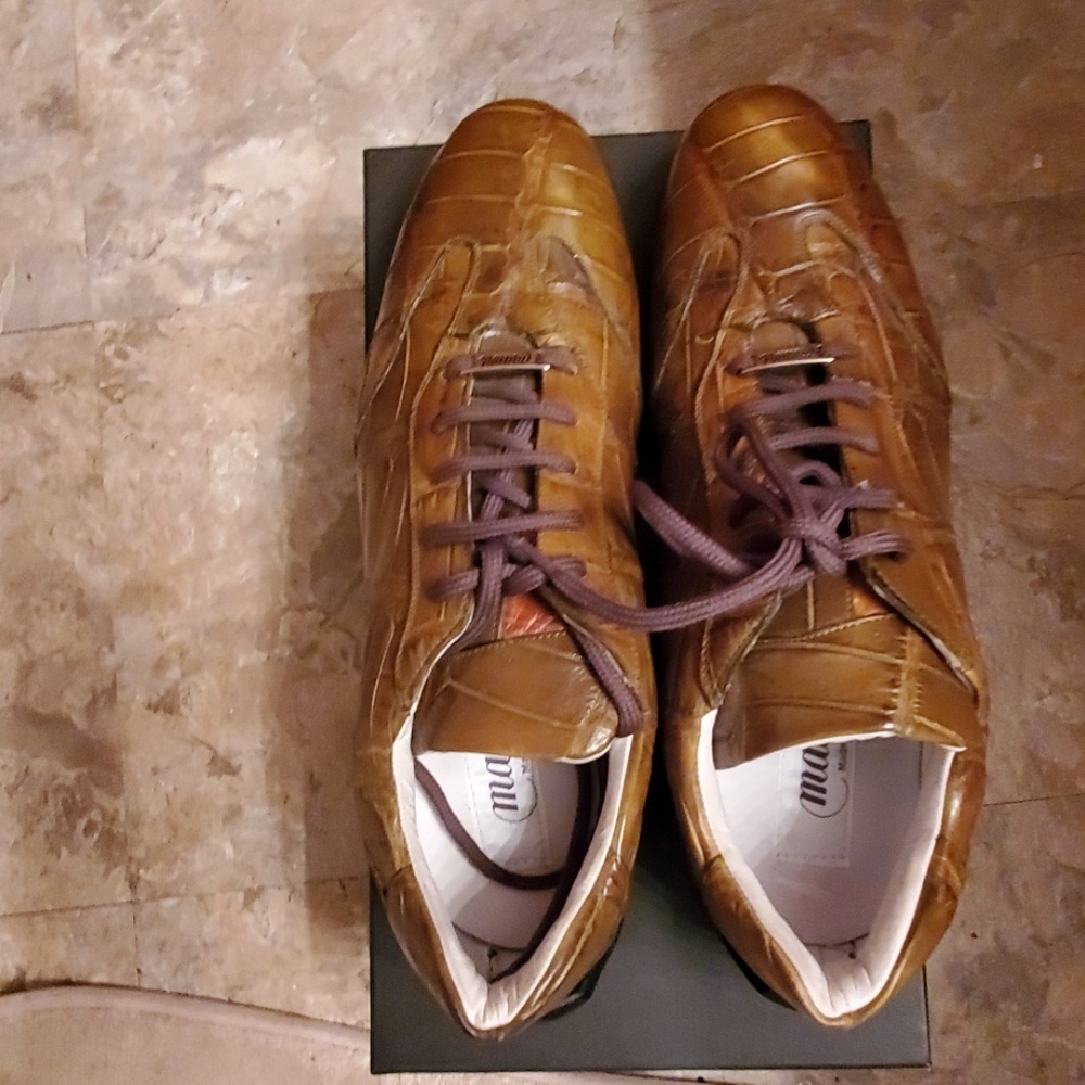 Luxury Alligator sneakers